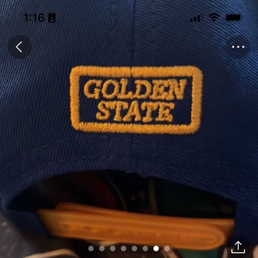 Golden State NBA hat - Picture 6 of 7